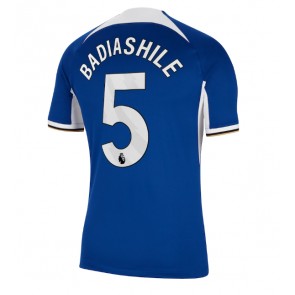 Maillot de foot Chelsea Benoit Badiashile #5 Domicile 2023-24 Manches Courte